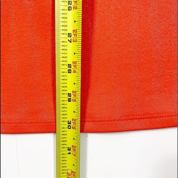 Leith Cutout Coral/Orange Shimmer Dress Size Small ASO Aria Pretty Little Liars - Picture 8 of 13